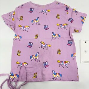 Sovereign Code Girls Top Lilac/Horses